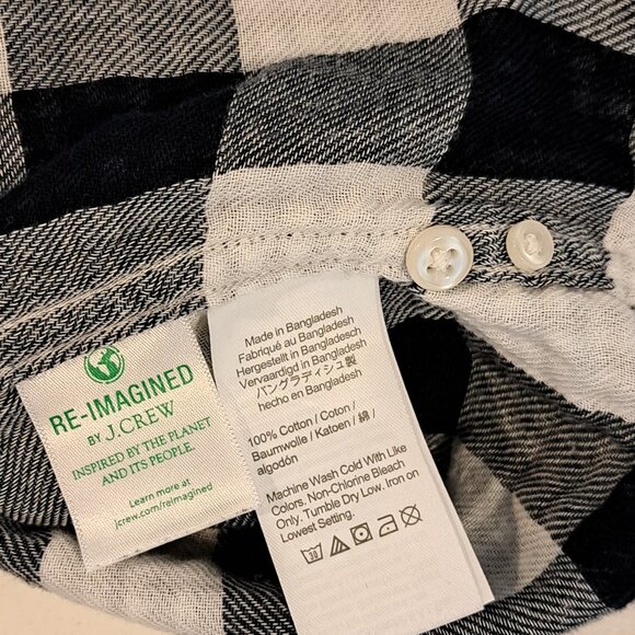 J. Crew Men's Medium Slim Fit Double-Weave Button Down Shirt Style #AY988 - Picture 10 of 15